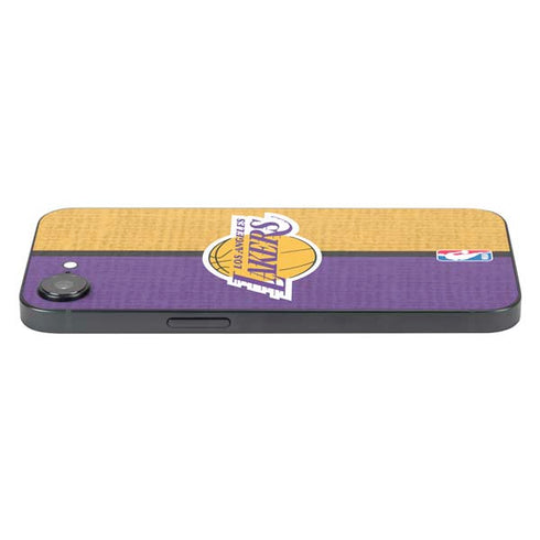 NBA Los Angeles Lakers Canvas iPhone 16e Skin